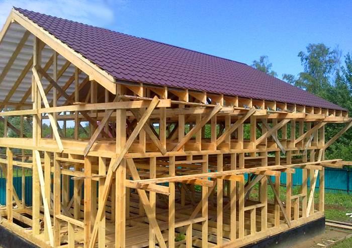 Каркасный дом в Иркутске