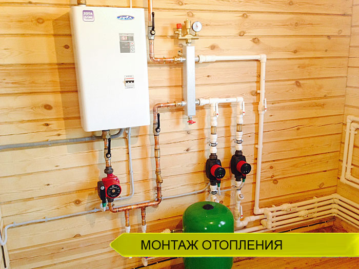 СИСТЕМА ОТОПЛЕНИЯ С 1-КОНТУРНЫМ КОТЛОМ 