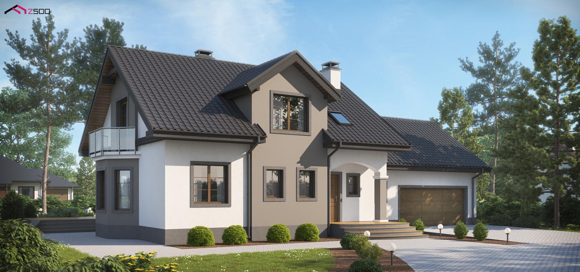 Проект дома Z28 LGP2. 19 на 10 метров.