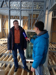 Съёмки Канала РОССИЯ о компании М-Дом