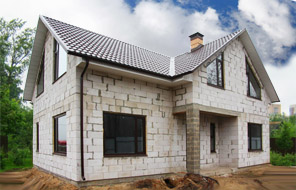 Строительство домов из газобетона под ключ в Иркутске.